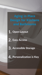 Aging in Place Design for Kitchens and Bathrooms