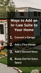 12 Ways to Add an In-Law Suite to Your Home - Pinterest
