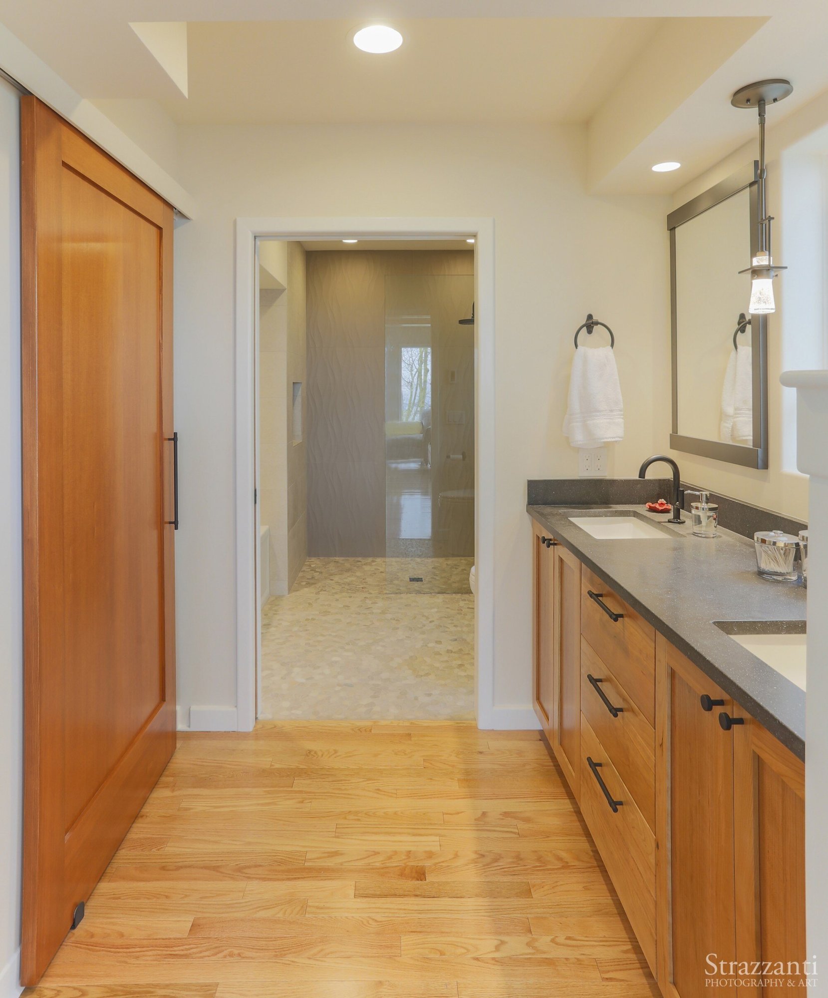 seattle bathroom remodel with hardwood finishes and double sink vanity seattle bathroom remodel with hardwood finishes and double sink vanity