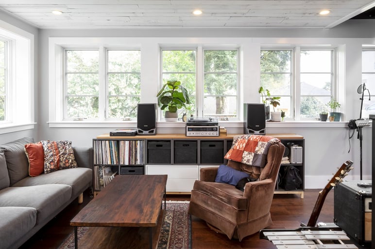 carriage house remodel in lake washington