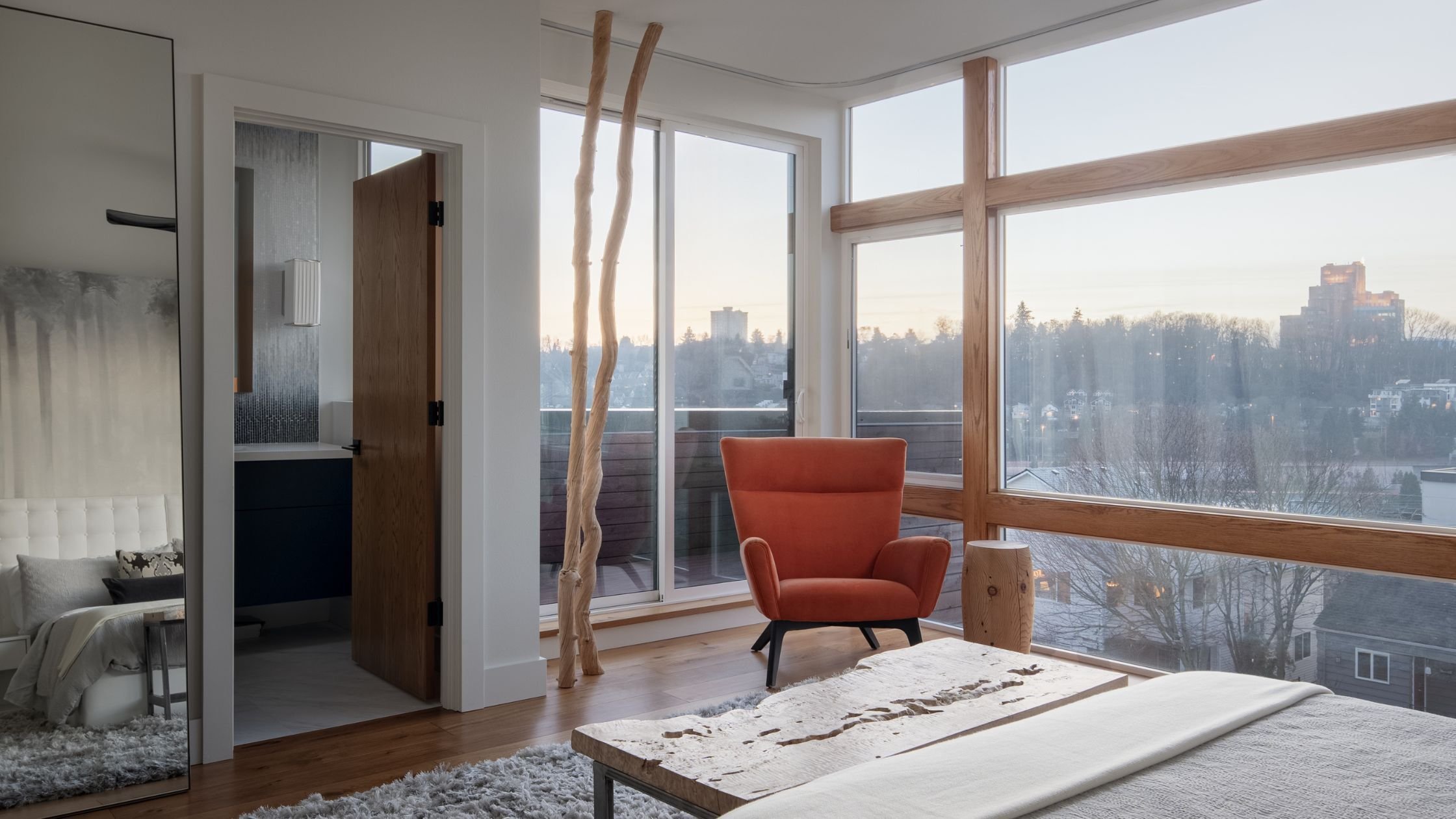 Whole home remodel in seattle, wa with pop top addition master suite with private balcony