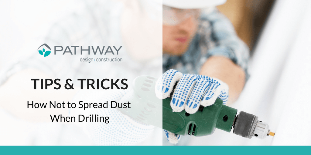 How Not Spread Dust When Drilling