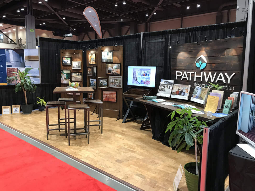 Pathway showcased new booth at the 2018 Northwest Remodeling Expo