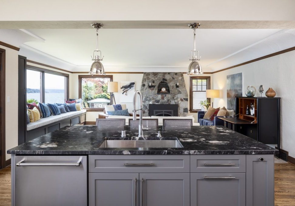 (After Photo 2) Kitchen Remodel for Lake Washington Cabin